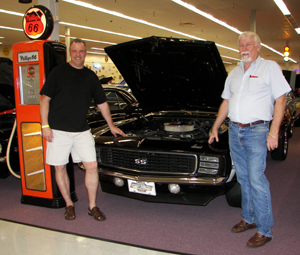 Me with owner Rick Treworgy